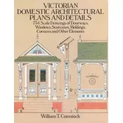 Victorian Domestic Architectural Plans and Details: v. 1