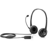 HP Slušalice USB Stereo T1A67AA crne