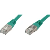 econ connect econ connect F6TP0\,5GN RJ45 omrežni kabel\, Patch kabel CAT 6 S/FTP 0.50 m zelena dvojno zaščiten 1 kos, (20415494)