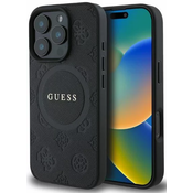 Guess GUHMP16XPSAPSMEK iPhone 16 Pro Max 6,9 black HC MagSafe Safiano Peony Classic Logo (GUHMP16XPSAPSMEK)