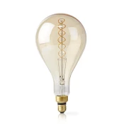 Nedis LEDBTFE27A160 - LED prigušiva sijalica FILAMENT A160 E27/5W/230V 2000K