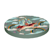 Bertoni Home Unisexs Ring Chair Cushion Rainbow