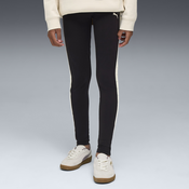 Womens Puma Essentials Tape Leggings Youth, Black, Size 5-6Y, Clothing