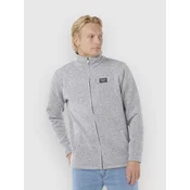 Rip Curl Crescent Zip Thru Pullover grey marle