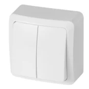 shumee Berg stikalo za svečo n/t 10AX IP20 bela 3711-00
