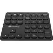 SANDBERG Bežična numerička tastatura USB Pro 630-09 crna