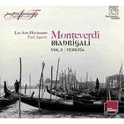 MONTEVERDI:MADRIGALI VENEZIA VOL.3/LES ARTS FLORISSANTS