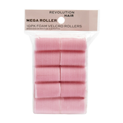 Revolution komplet za kodranje las - Mega Velcro Heatless Rollers - Pink