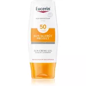 Eucerin Sun Allergy Protect zaštitni kremasti gel za suncanje, za kožu alergicnu na sunce SPF 50 150 ml