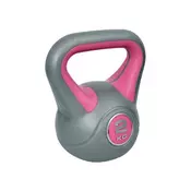 RING kettlebell 2kg - RX DB2819 Srebrna/Roze