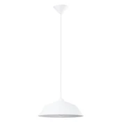 Sollux SL.1327 - Viseci luster na sajli FRIKA 1xE27/15W/230V precnik 34 cm bela