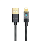 AWEI CL-139L Kabl USB-A na iPhone Lighting, Crni