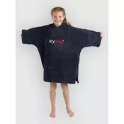 Dryrobe Towel Robe Organic Kids 5-9 Surf Poncho navy
