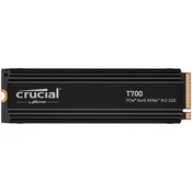 CRUCIAL T700 1000GB NVMe PCIe Gen.5 M.2 2280 Heatsink