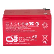 Backup Battery CSB EVH12150 F2 12V, 15Ah, 180A