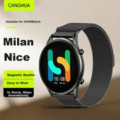 CangHua Zamenska narukvica za pametni sat za VivoWatch GT, Crna