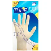Tulip Disposable Gloves for Household Use - Size M 100 Pairs