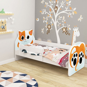 ACMA VII Krevet za decu Animals White 180 x 80 cm