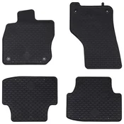 vidaXL Avto preproga 4 pcs Črna primerna za VW GOLF VIII Variant TPE