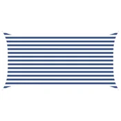 Vidaxl Sončno platno Modra in bela 4 x 2 m 100% poliester Oxford