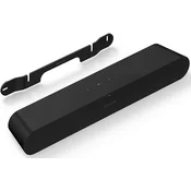 Sonos Ray komplet soundbara in stenskega nosilca črne barve