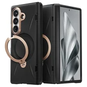 Premium ovitek Torras QPRO Leather za Samsung Galaxy Z Fold8 Ultra - black