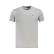 NAPAPIJRI SHORT SLEEVE T-SHIRT MEN GREY
