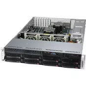Supermicro CSE-825BTQC-R1K23LPB racunalno kucište Rack Crno 1200 W