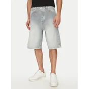 HUGO Jeans kratke hlače 50534609 Svetlo modra Regular Fit