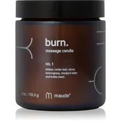 Maude Burn masažna sveča No.1 Amber, Cedar leaf & Lemongrass 113 g