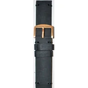 Kožni kaiš 24mm Crna boja 24.185