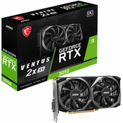 Video kartica MSI - GeForce RTX 3050 VENTUS 2X XS OC, 8GB, GDDR6