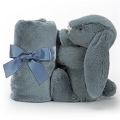 jellycat ninica z igračko bashful dusky blue