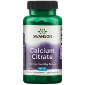 Swanson kalcijev citrat (Calcium Citrate), 200 mg, 60 kapsula
