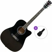 Pasadena SG028CE Basic SET Black Elektroakustična dreadnought