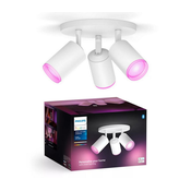 Philips - LED RGBW prigušiva spot svetiljka Hue FUGATO 3xGU10/4,2W/230V bela