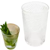 shumee KOZAREC ZA VODO, PIJAČE, SOK 300 ml, VZOREC REZIN LESA ARBRE, PROZOREN