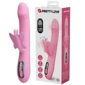 Gardj Europe Pretty Love Bella Pink – vibrator v obliki metulja in zajčka