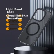 Escase Maska za mobilni telefon Xiaomi 17, Providno-crna