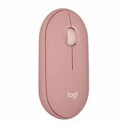 LOGITECH Pebble Mouse 2 M350s, Tonal Rose