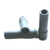 Boni-shop 1/2 col Zunanji šestkotni Udarni Nastavek E10 iz Cr-Mo jekla z natančnim profilom in 78 mm dolžino, (5000221773)