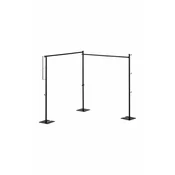 Yamazaki sušilica za prljavo rublje od celika 278,6 x 25 x 142 cm