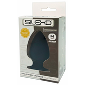 Silexd Premium Analni plug, Silikonski, M, 10 cm