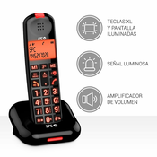 slomart brezžični telefon spc 7612n