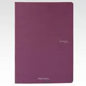 Sveska meki povez A4 karo 40L 90g EcoQua Fabriano 19210212 ljubičasta (vino)
