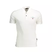 NAPAPIJRI Muška polo majica NP0A4GB4-ELBAS-JERSEY_BIANCO_002, Bela
