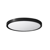 LED plafonjera 24W toplo, hladno, dnevna svetlost crne boje