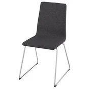 LILLANÄS Stol, kromirano/Gunnared temno siva
