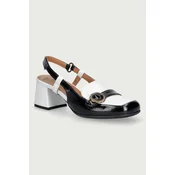 Fly London salonke z odprto peto usnjene PEMY456FLY