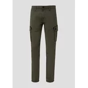 S.OLIVER Muške pantalone duge, Zelene